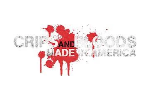 Crips and Bloods Made in America logo