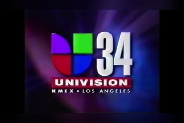 KMEX 34 Univision News Los Angeles Image Logo